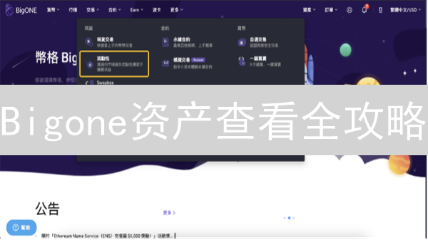 Bigone资产查看全攻略：告别“糊涂账”，理财更高效！