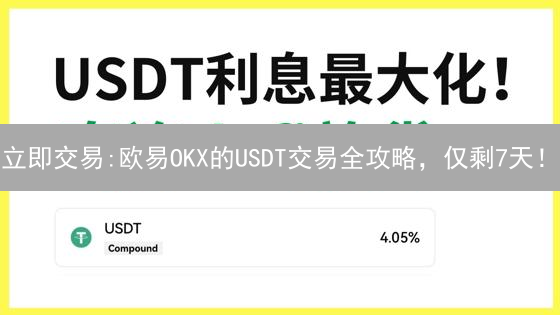 立即交易:欧易OKX的USDT交易全攻略，仅剩7天！