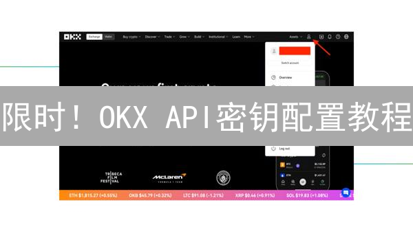 限时！OKX API密钥配置教程：安全交易的钥匙
